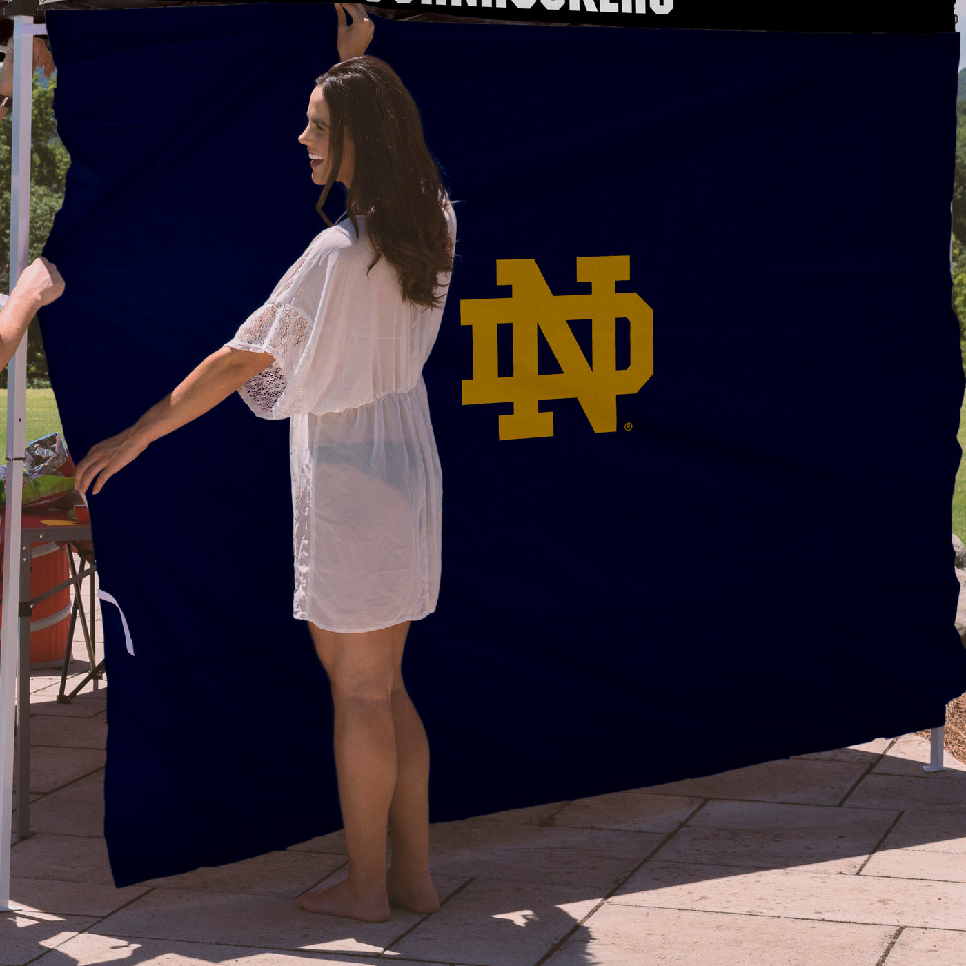 Notre Dame 9 x 9 Side Panel - Logo Brands