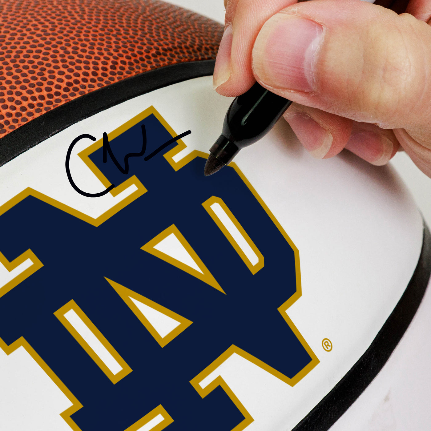 Notre Dame Official-Size Autograph Basketball