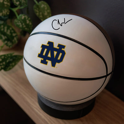 Notre Dame Mini Size Autograph Basketball