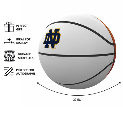 Notre Dame Mini Size Autograph Basketball
