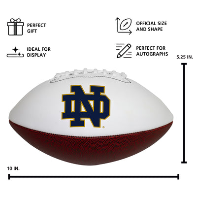 Notre Dame Official-Size Autograph Football