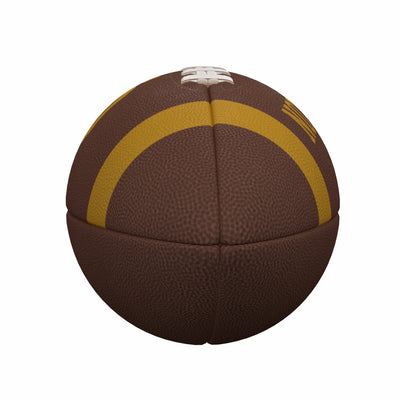 Notre Dame Team Stripe Official-Size Composite Football - Logo Brands