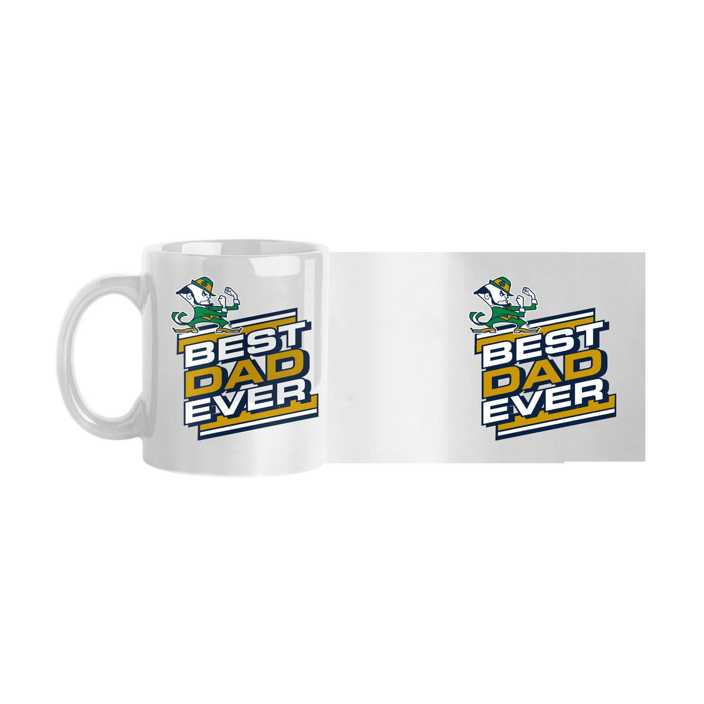 Notre Dame 11oz Best Dad Ever Sublimated Mug