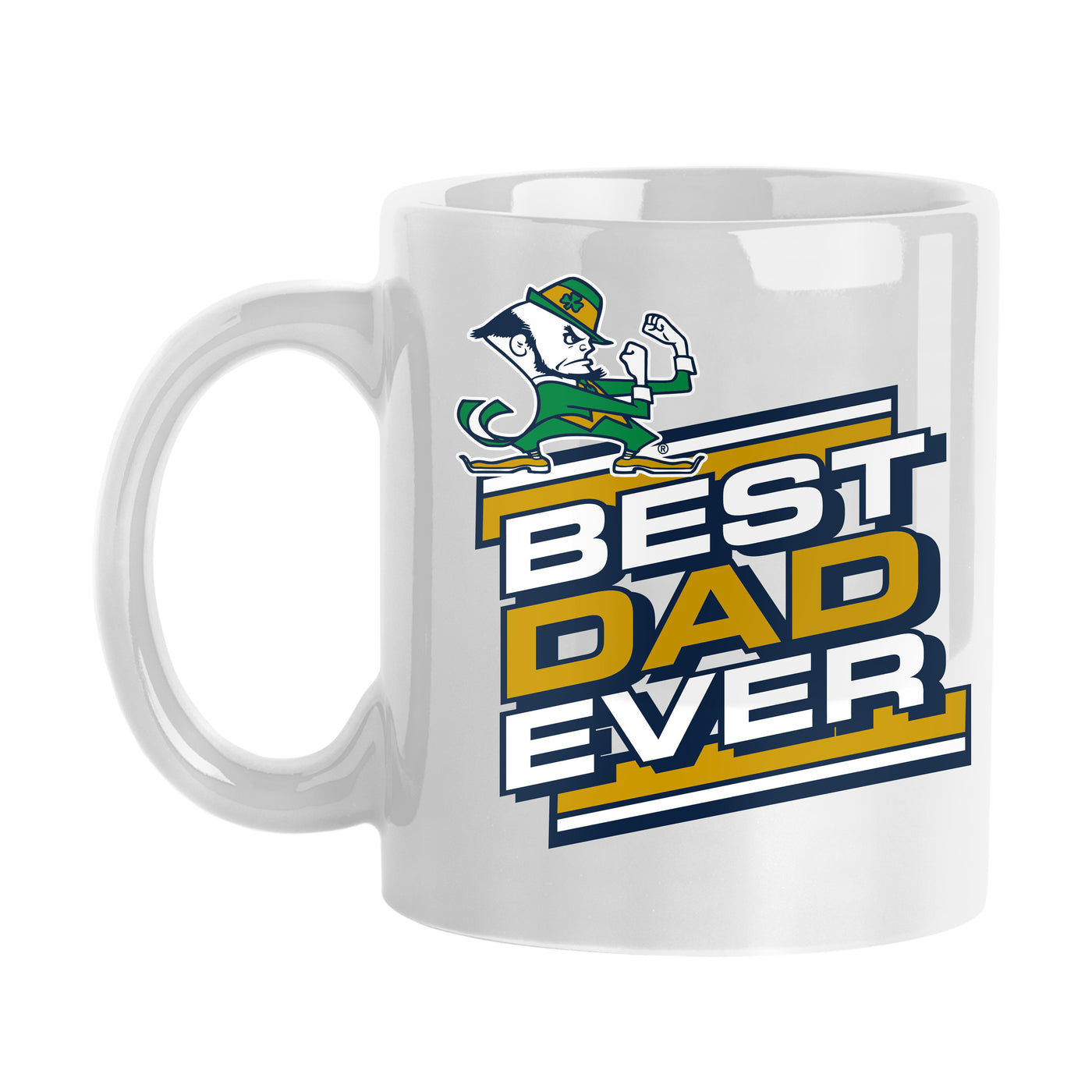 Notre Dame 11oz Best Dad Ever Sublimated Mug
