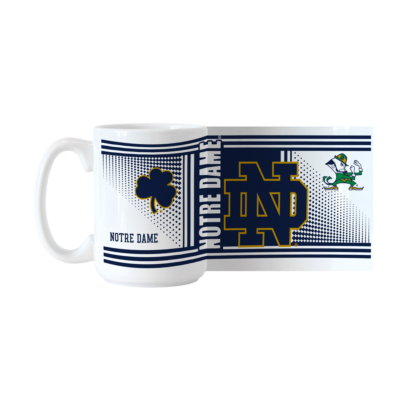 Notre Dame 15oz Hero Sublimated Mug