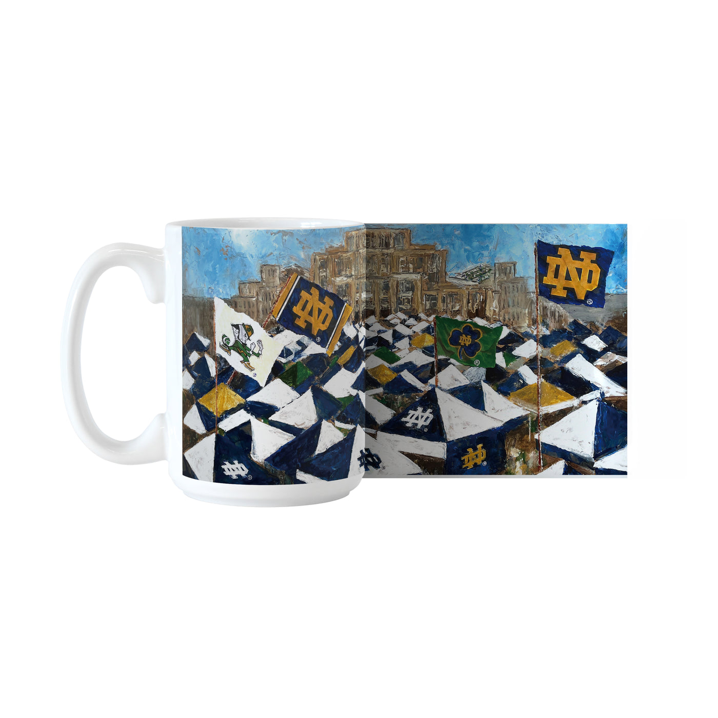 Notre Dame 15oz Collector Sublimated Mug