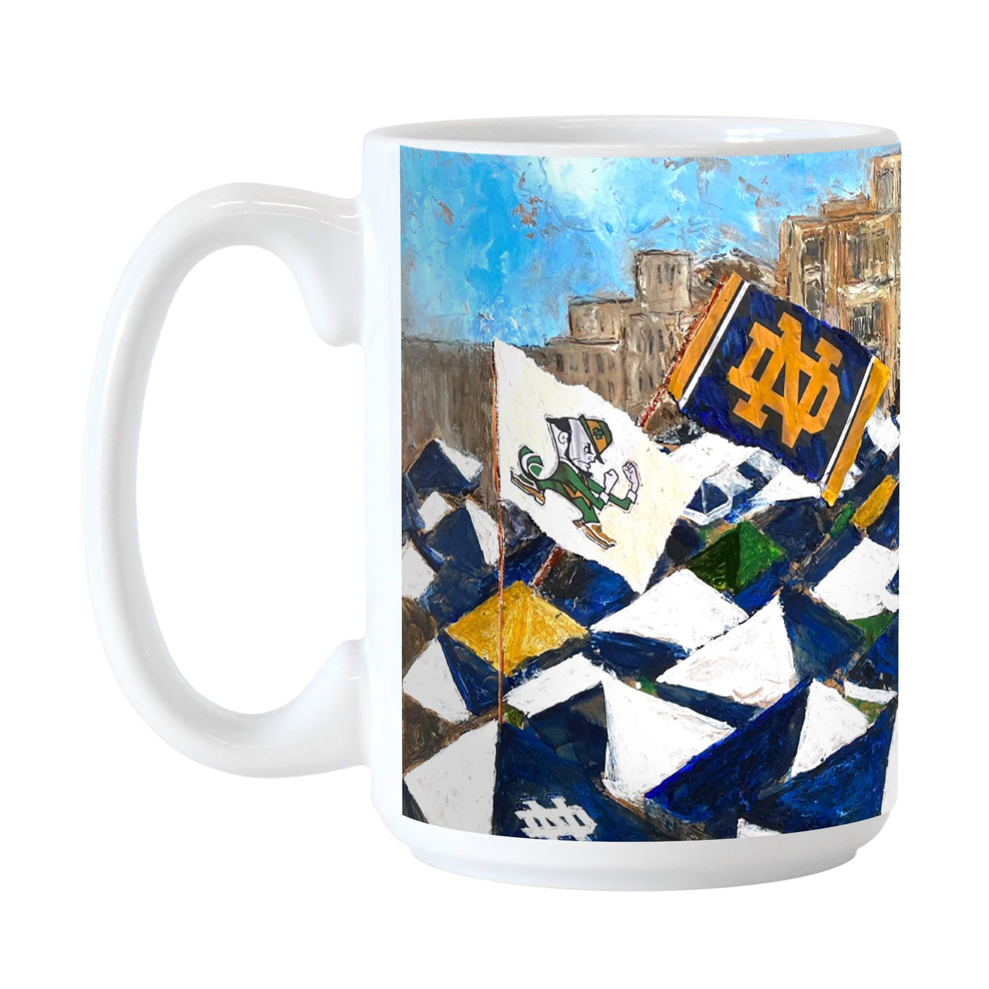 Notre Dame 15oz Collector Sublimated Mug