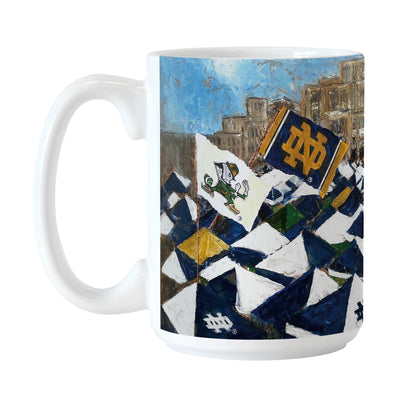 Notre Dame 15oz Collector Sublimated Mug