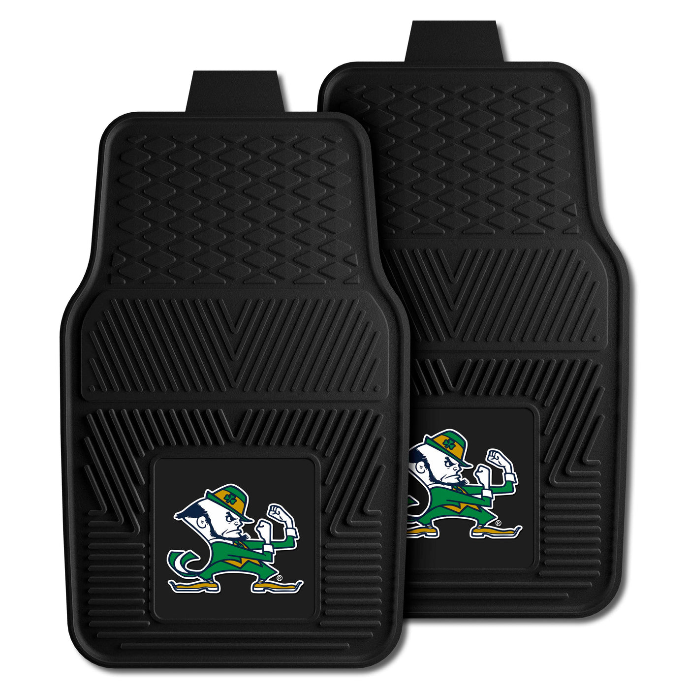 Notre Dame 2-pc Vinyl Car Mat Set