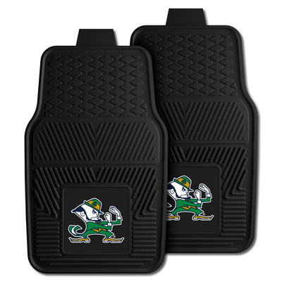 Notre Dame 2-pc Vinyl Car Mat Set