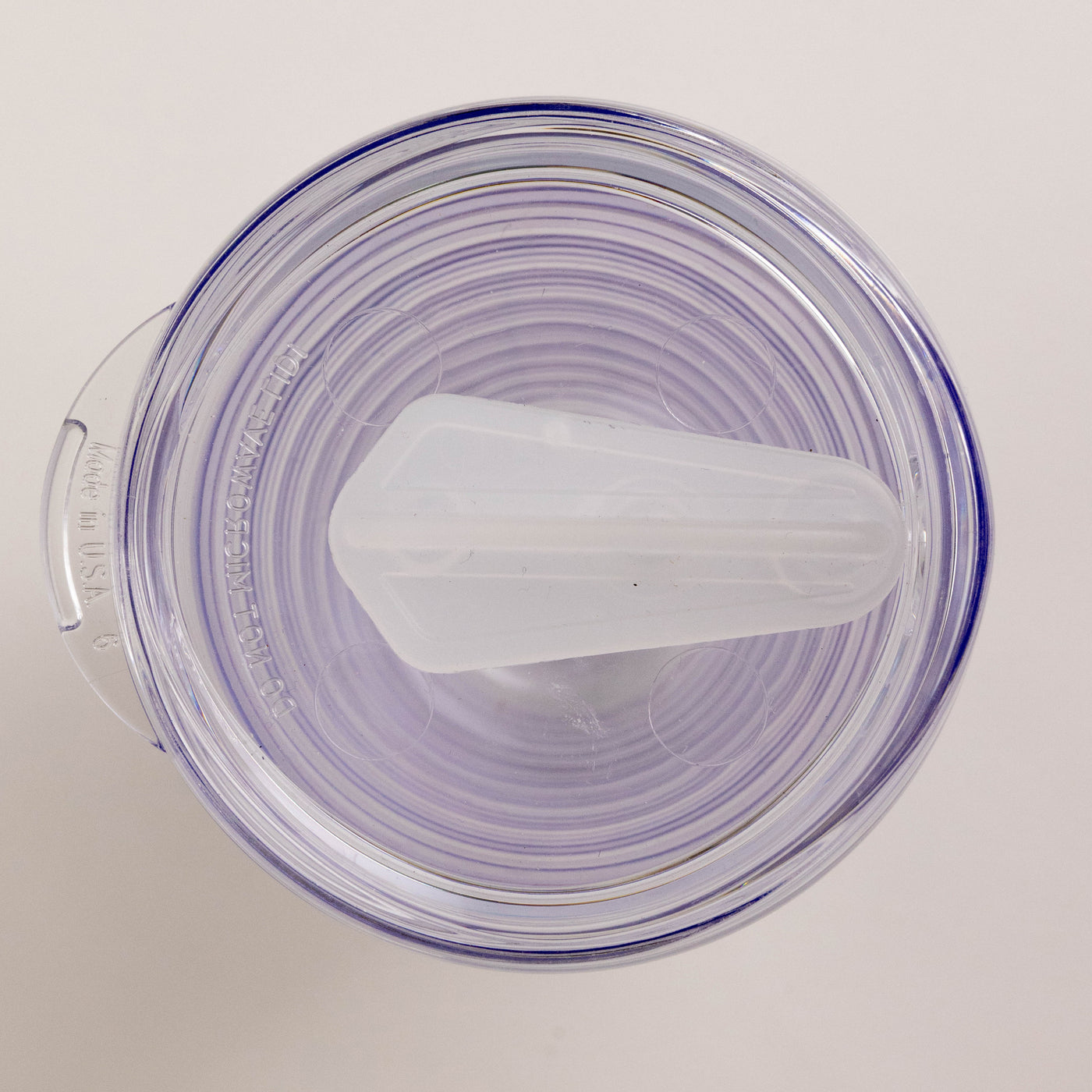 Notre Dame 22oz Flipside Dbl Wall Clear Tumbler