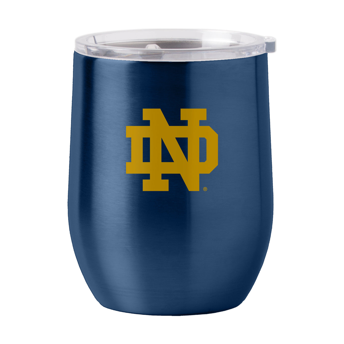 Notre Dame 16oz Gameday Stainless Curved Beverage