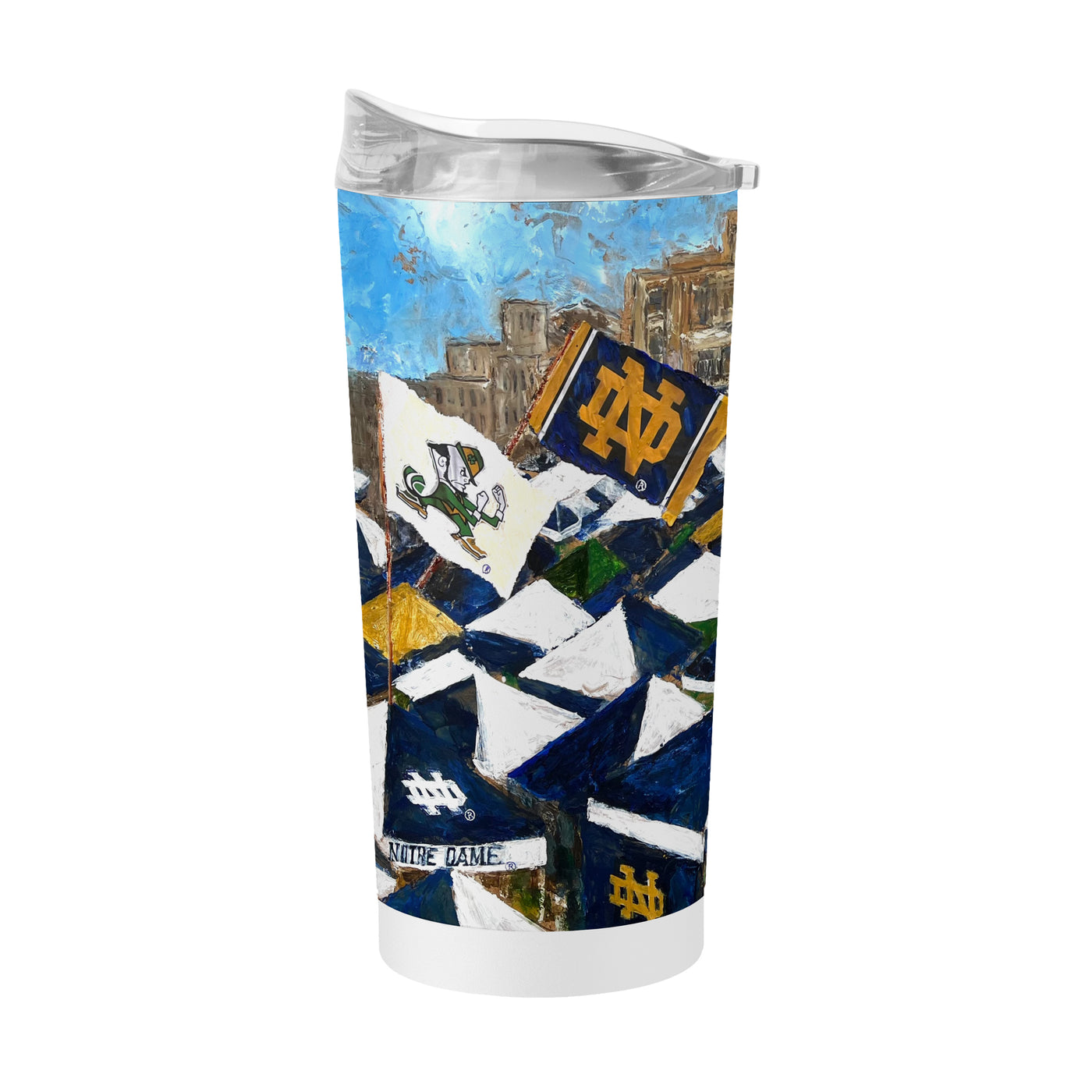 Notre Dame 20oz Collector Powder Coat Tumbler