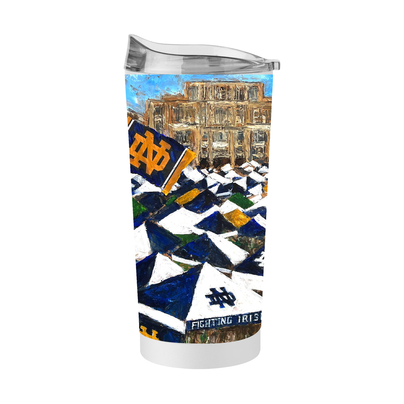 Notre Dame 20oz Collector Powder Coat Tumbler