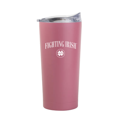 Notre Dame 20oz Cinch Berry Powder Coat Tumbler