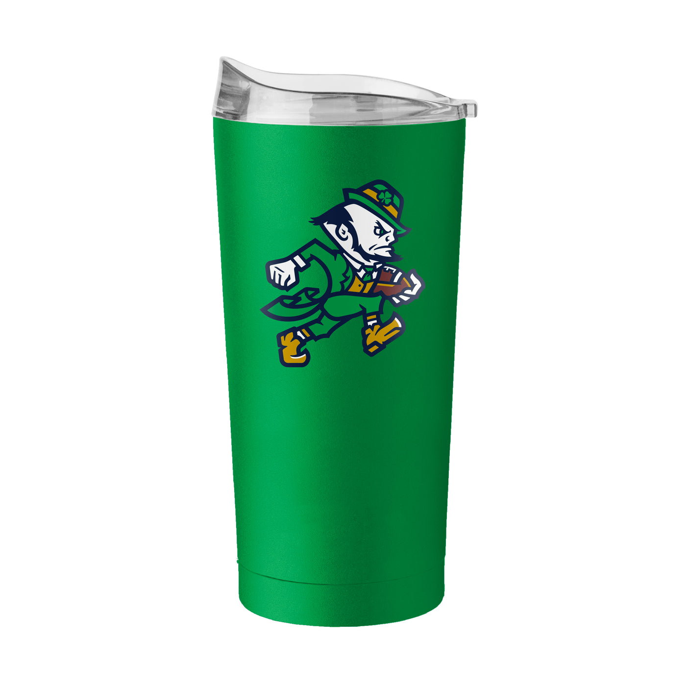 Notre Dame 20oz Leprechaun Football Powder Coat Tumbler