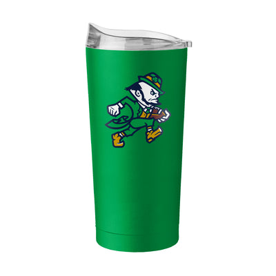 Notre Dame 20oz Leprechaun Football Powder Coat Tumbler