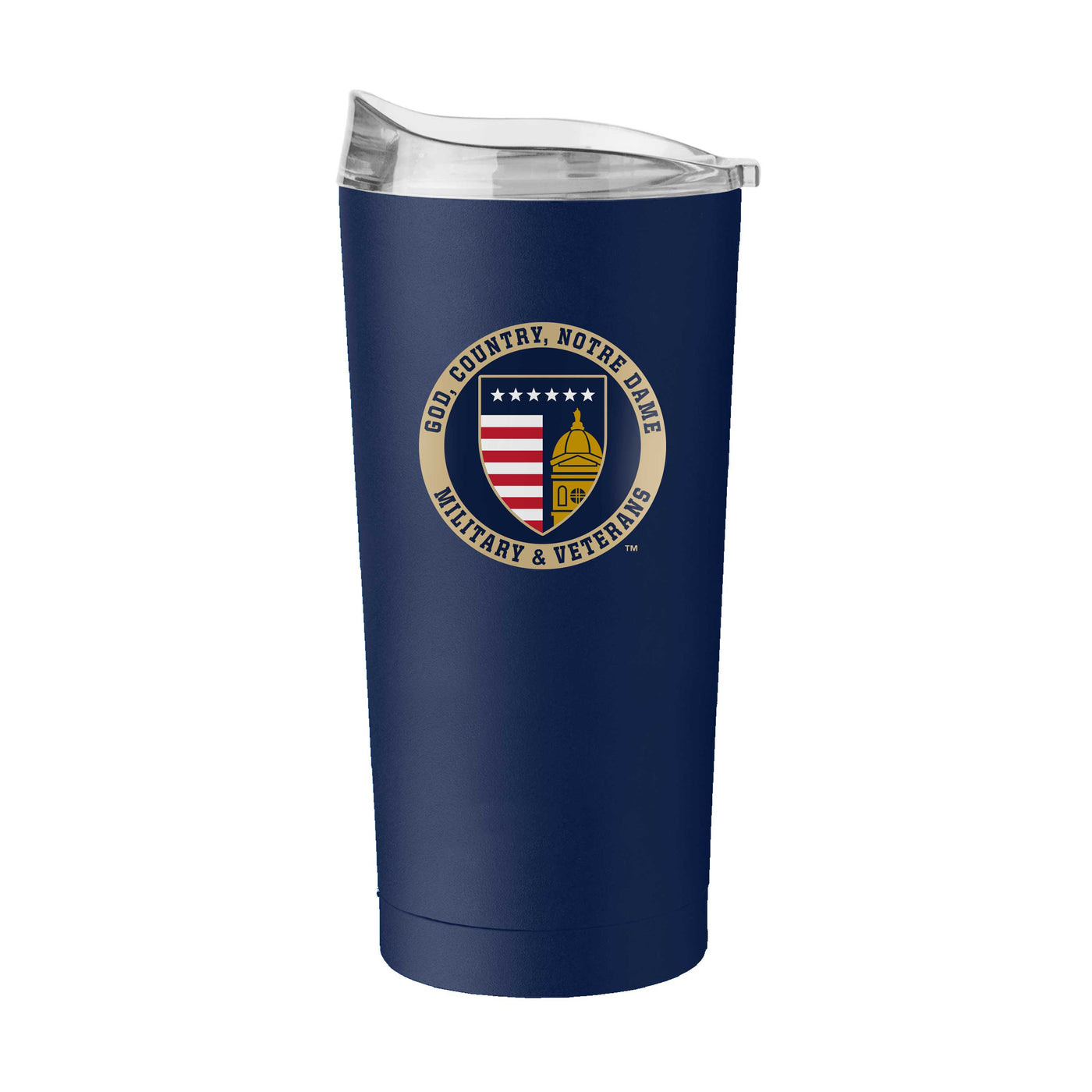 Notre Dame OMVA 20oz Powder Coat Tumbler