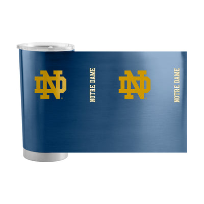 Notre Dame 20oz Gameday Stainless Tumbler - Logo Brands