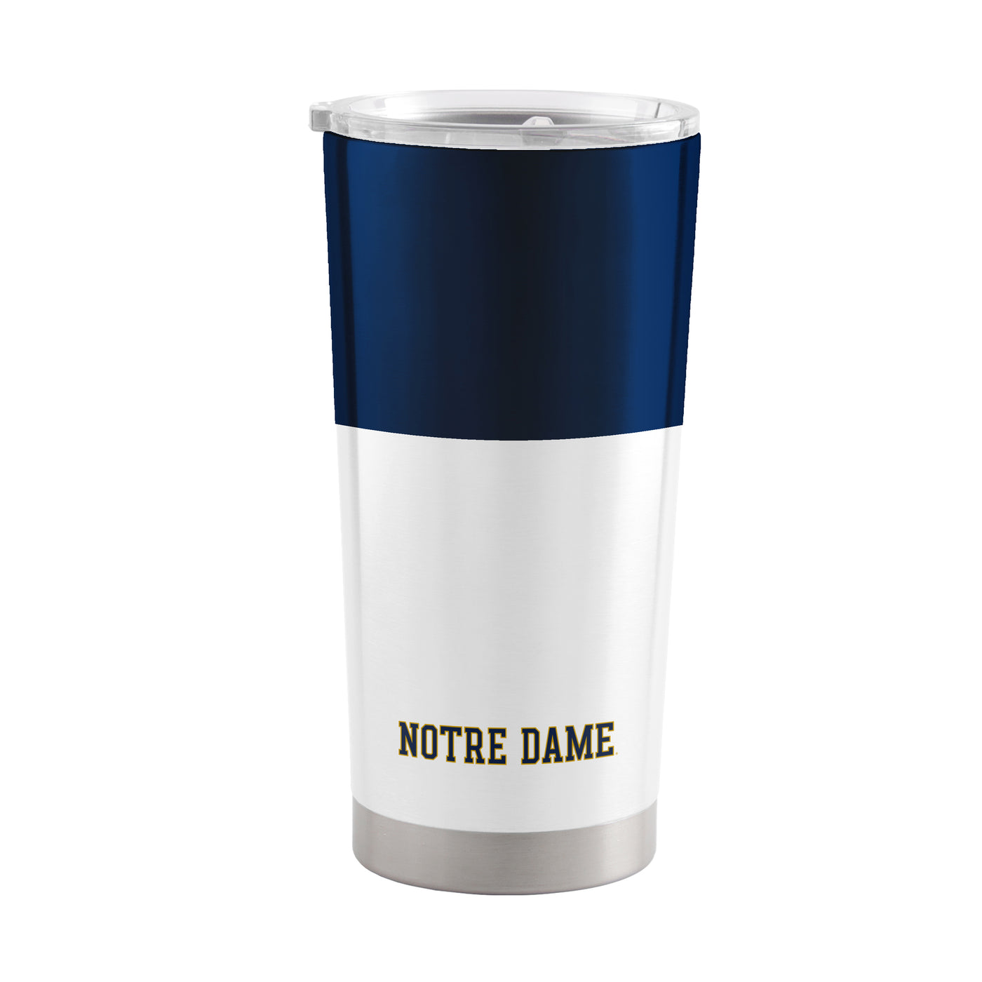 Notre Dame 20oz Colorblock Stainless Tumbler - Logo Brands