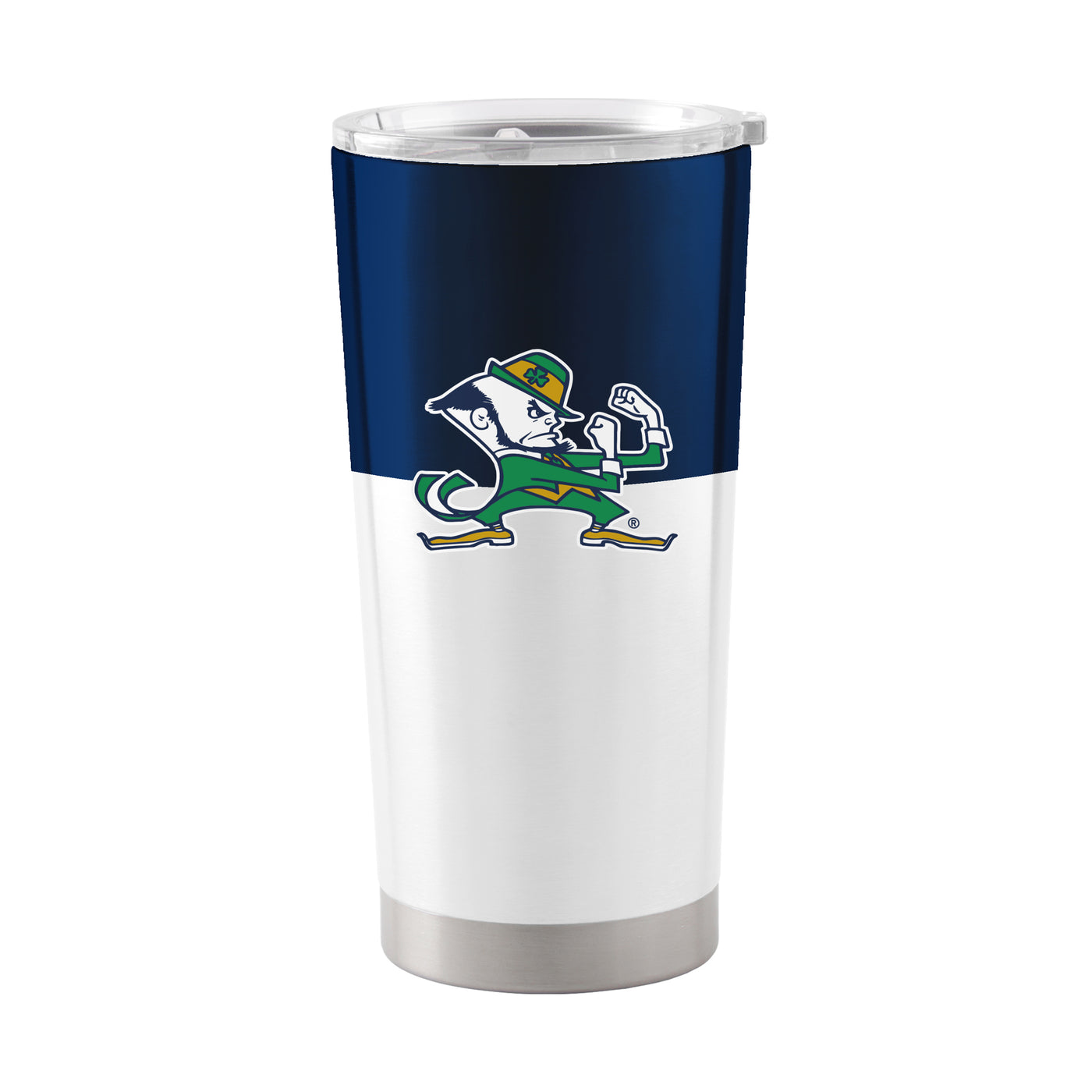 Notre Dame 20oz Colorblock Stainless Tumbler - Logo Brands