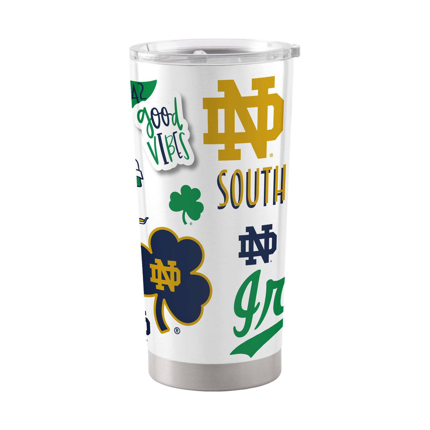 Notre Dame 20oz Native Stainless Tumbler