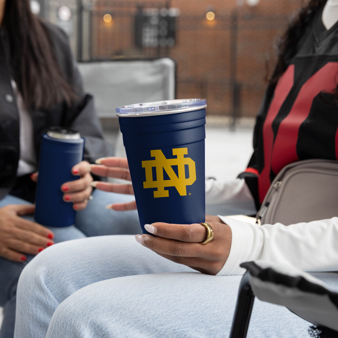 Notre Dame 22oz Flipside Stainless Cup