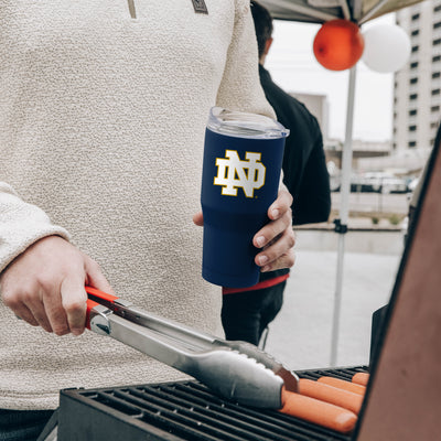 Notre Dame 30oz Flipside Powder Coat Tumbler
