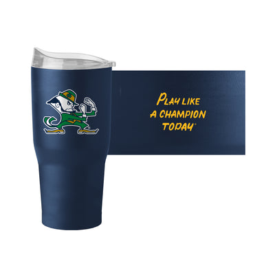 Notre Dame 30oz Play Like A Champ Powder Coat Tumbler