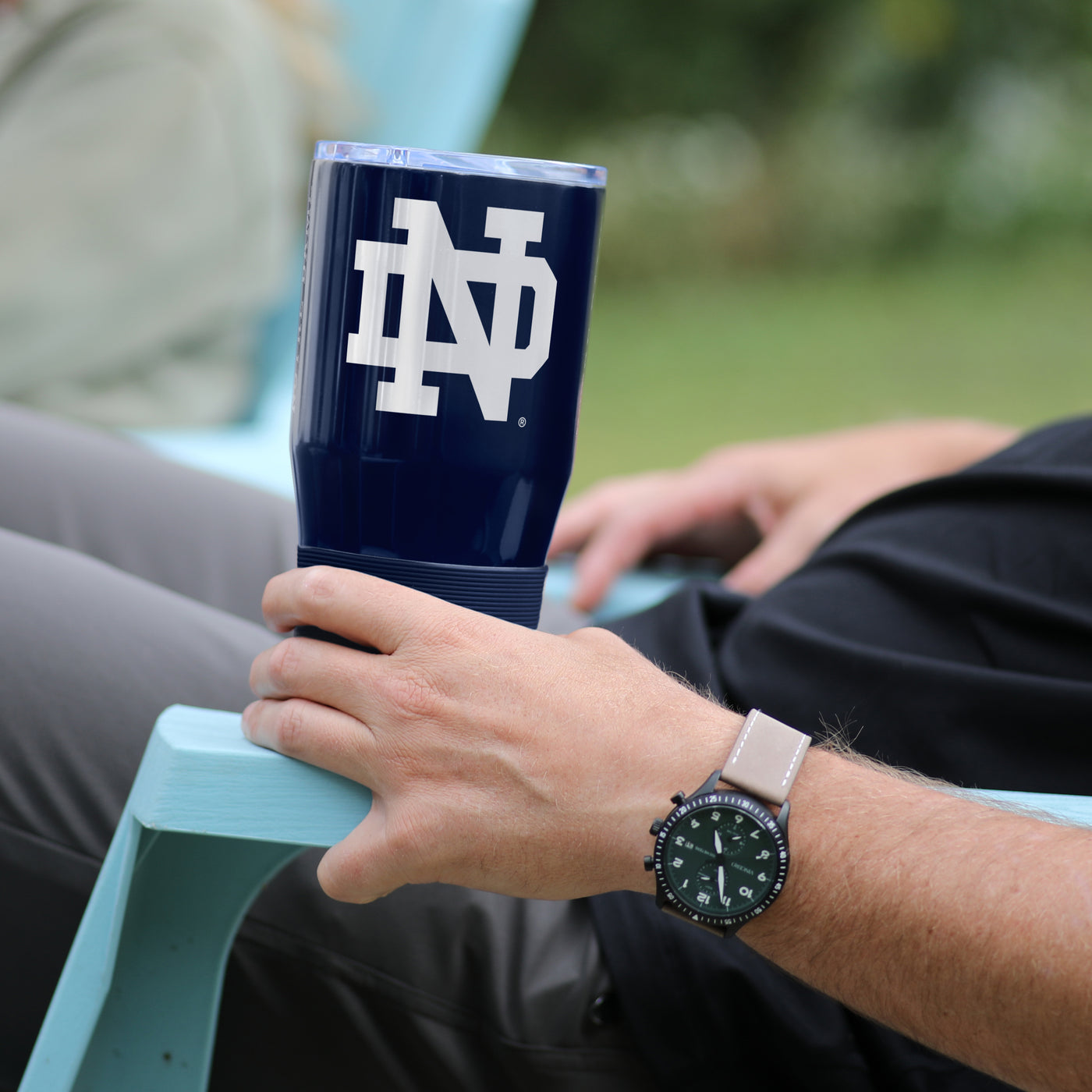 Notre Dame Gameday 30 oz Stainless Tumbler - Logo Brands