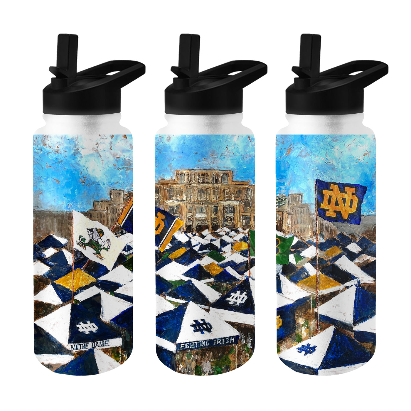 Notre Dame 34oz Collector Quencher Bottle