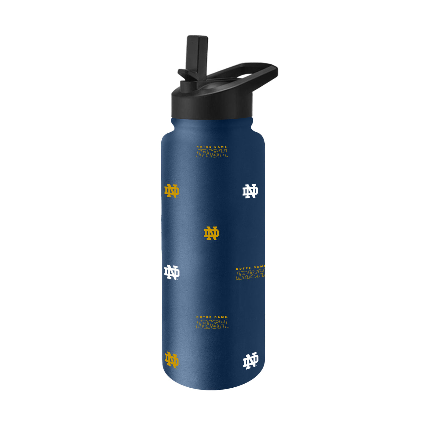 Notre Dame 34oz Step And Repeat Quencher Bottle