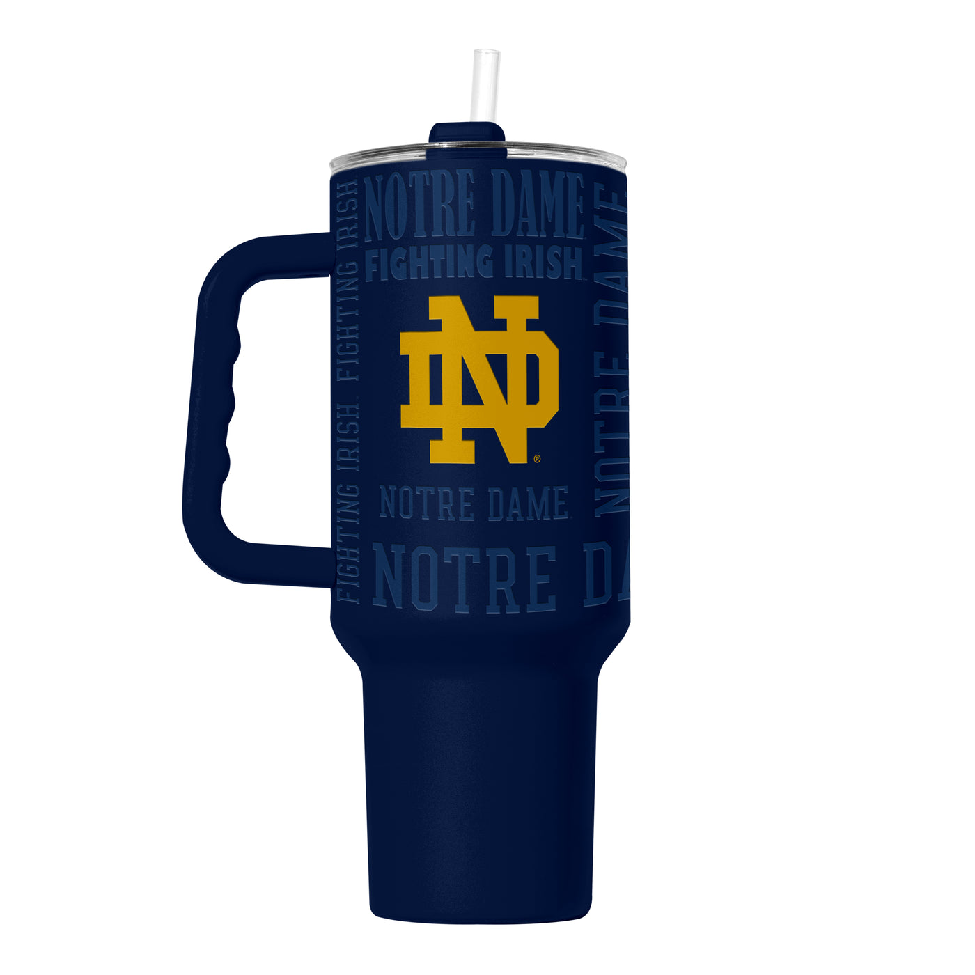 Notre Dame 40oz Replay Powder Coat Tumbler