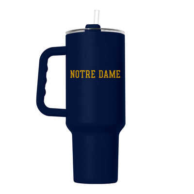 Notre Dame 40oz Flipside Powder Coat Tumbler