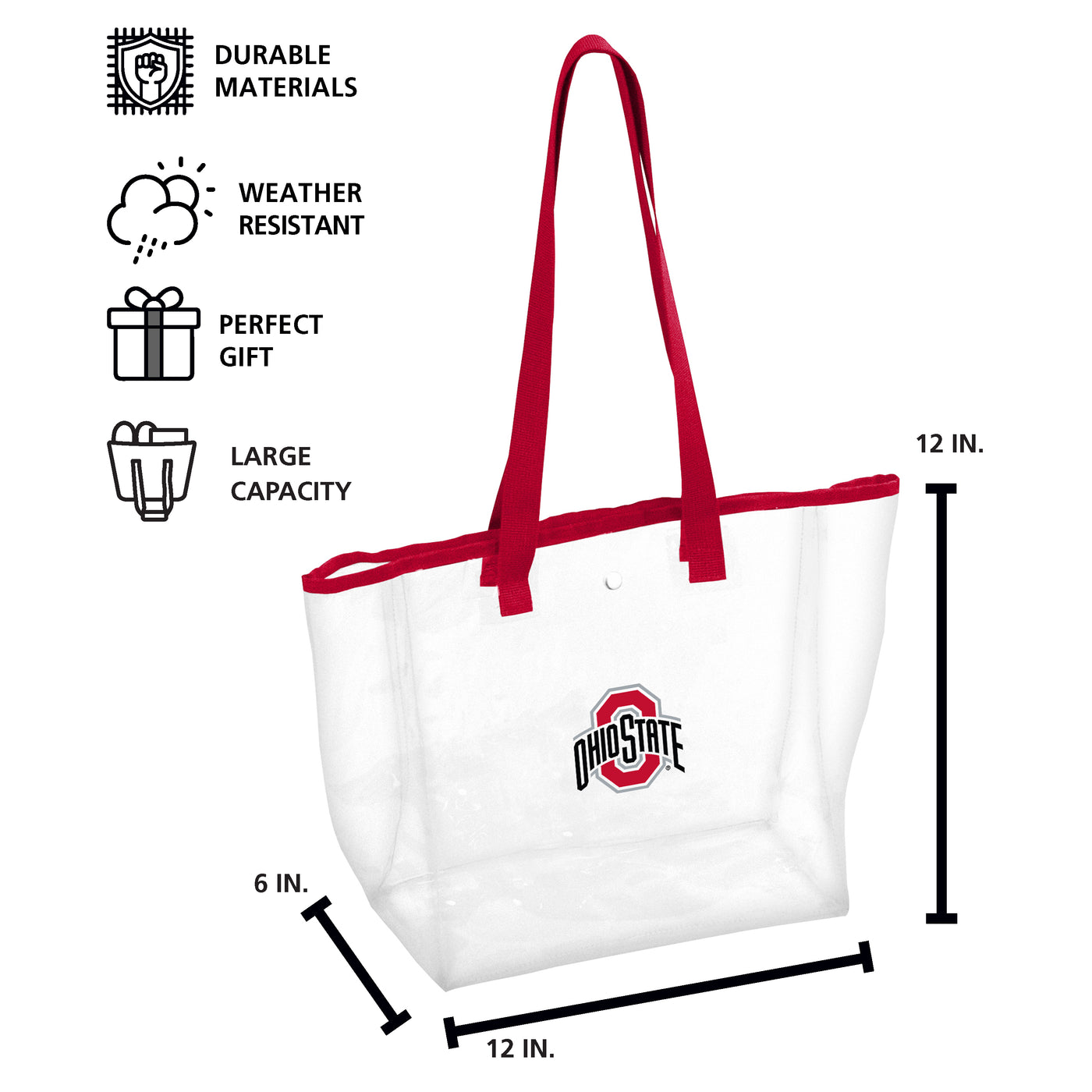 Ohio State Stadium Clear Bag - Logo Brands