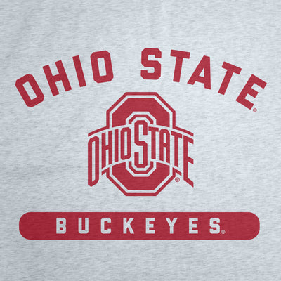 Ohio State Athletic Gray Sublimated Sweatshirt Blanket