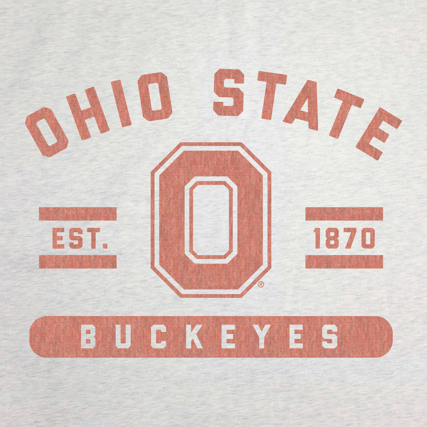 Ohio State Oatmeal Sweatshirt Blanket