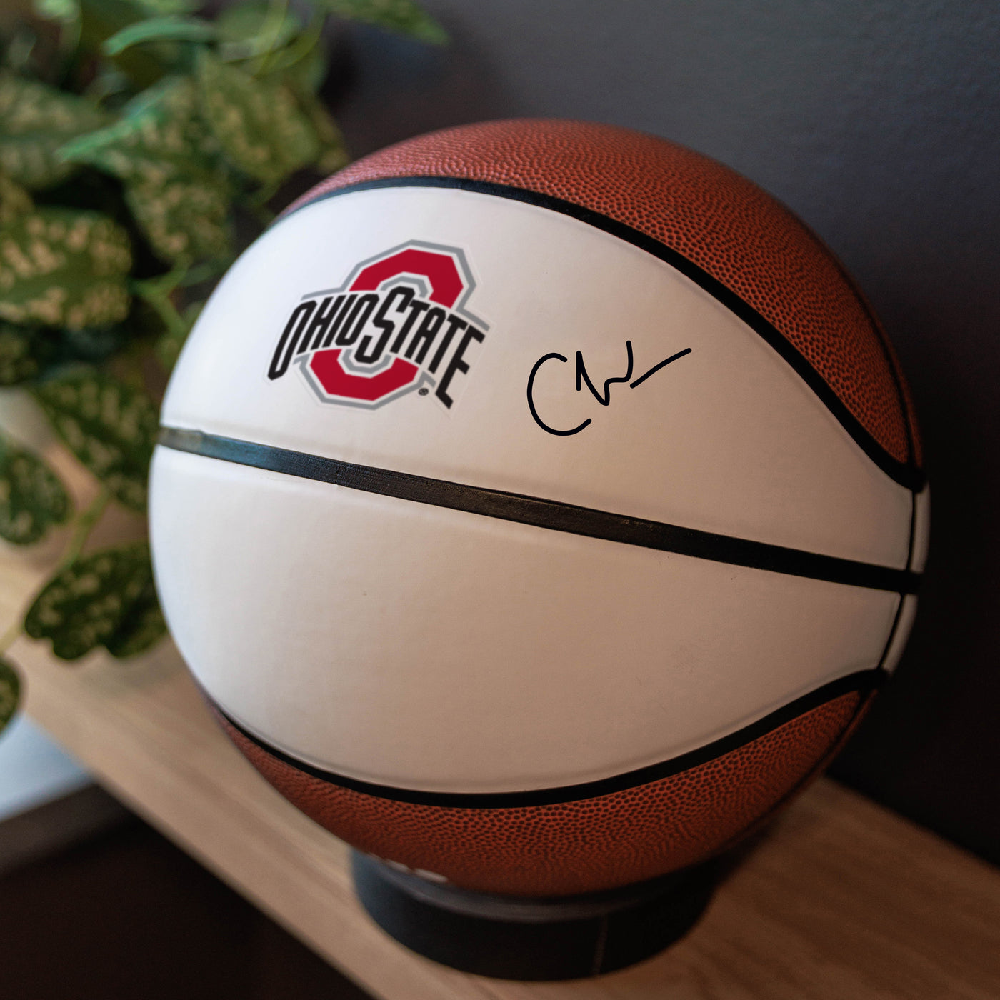 Ohio State Official-Size Autograph Basketball - Logo Brands