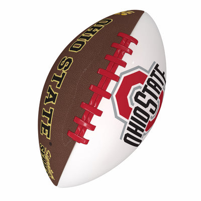 Ohio State Official-Size Autograph Football - Logo Brands