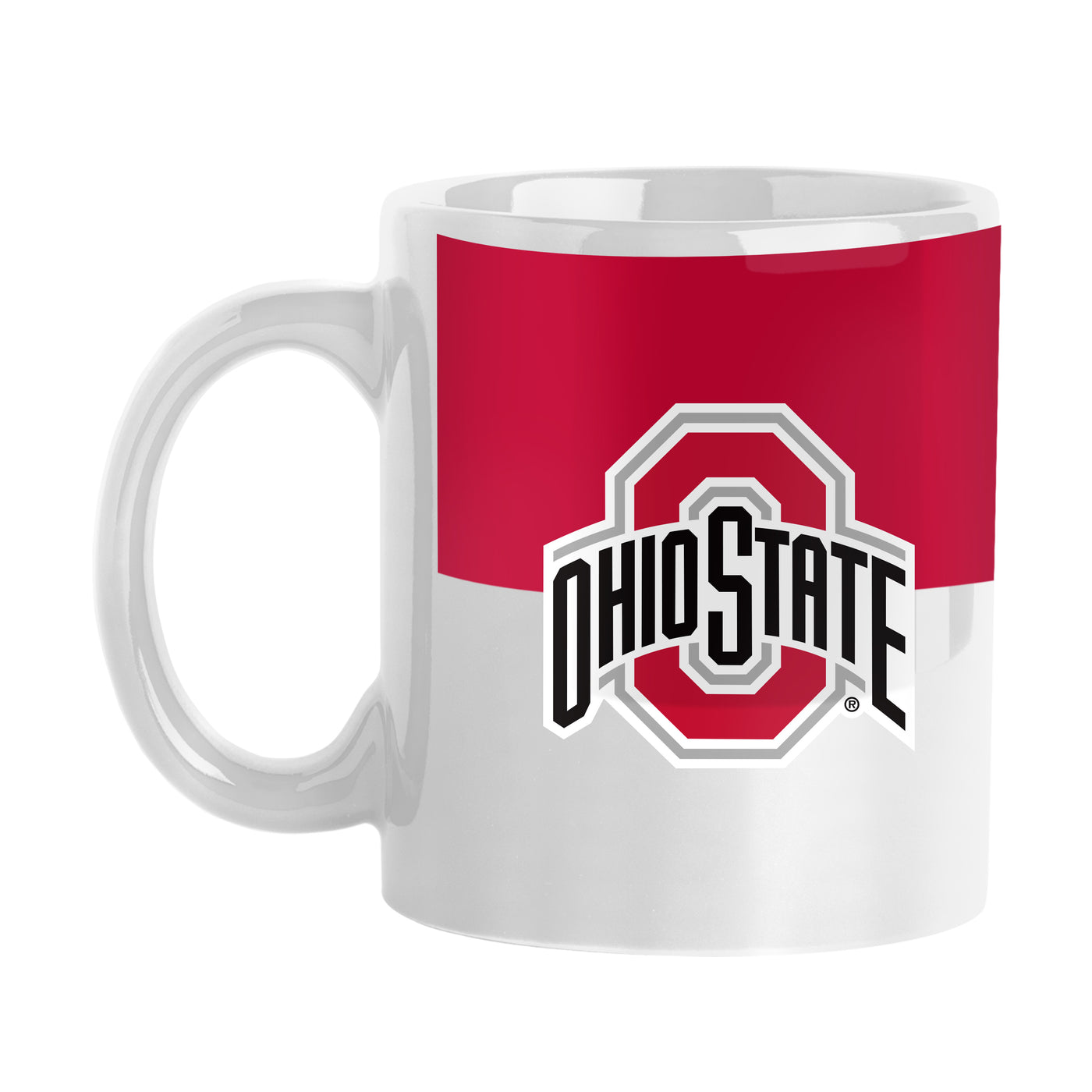 Ohio State 11oz Colorblock Sublimated Mug