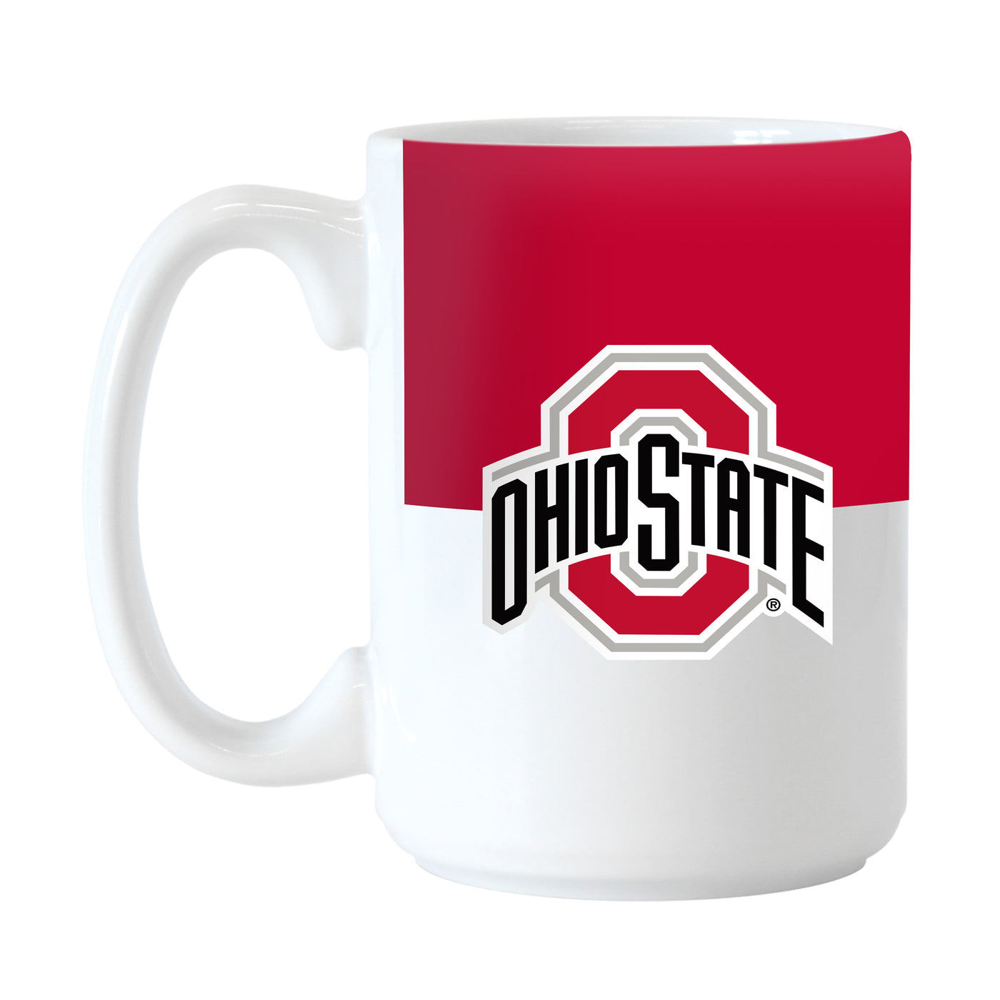 Ohio State Colorblock 15oz Sublimated Mug - Logo Brands
