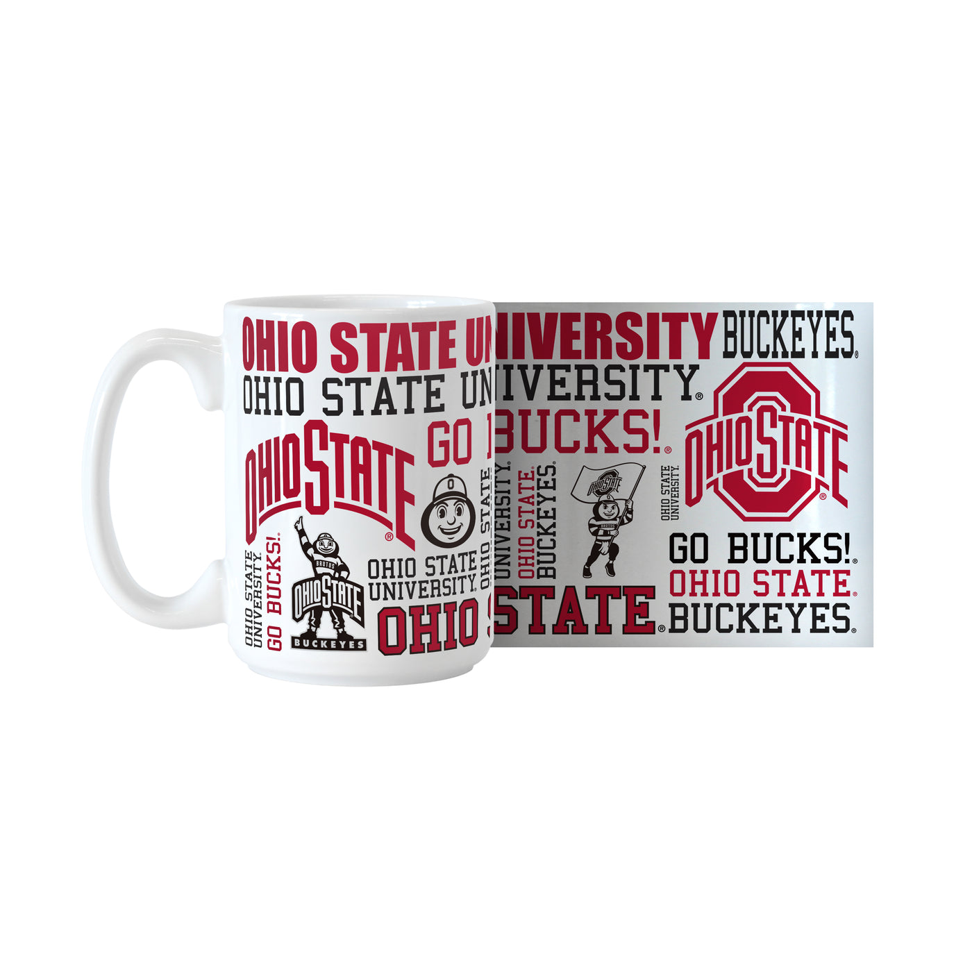 Ohio State 15oz Spirit Sublimated Mug