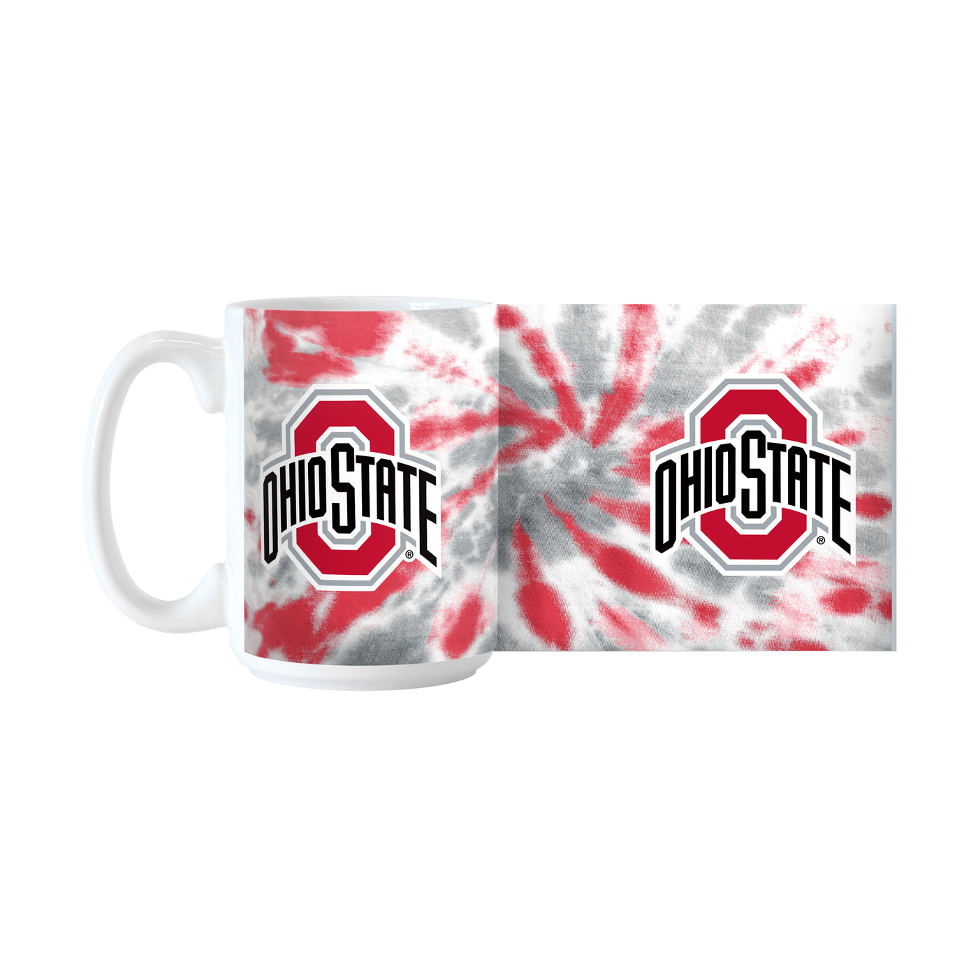 Ohio State 15oz Tie Dye Sublimated Mug