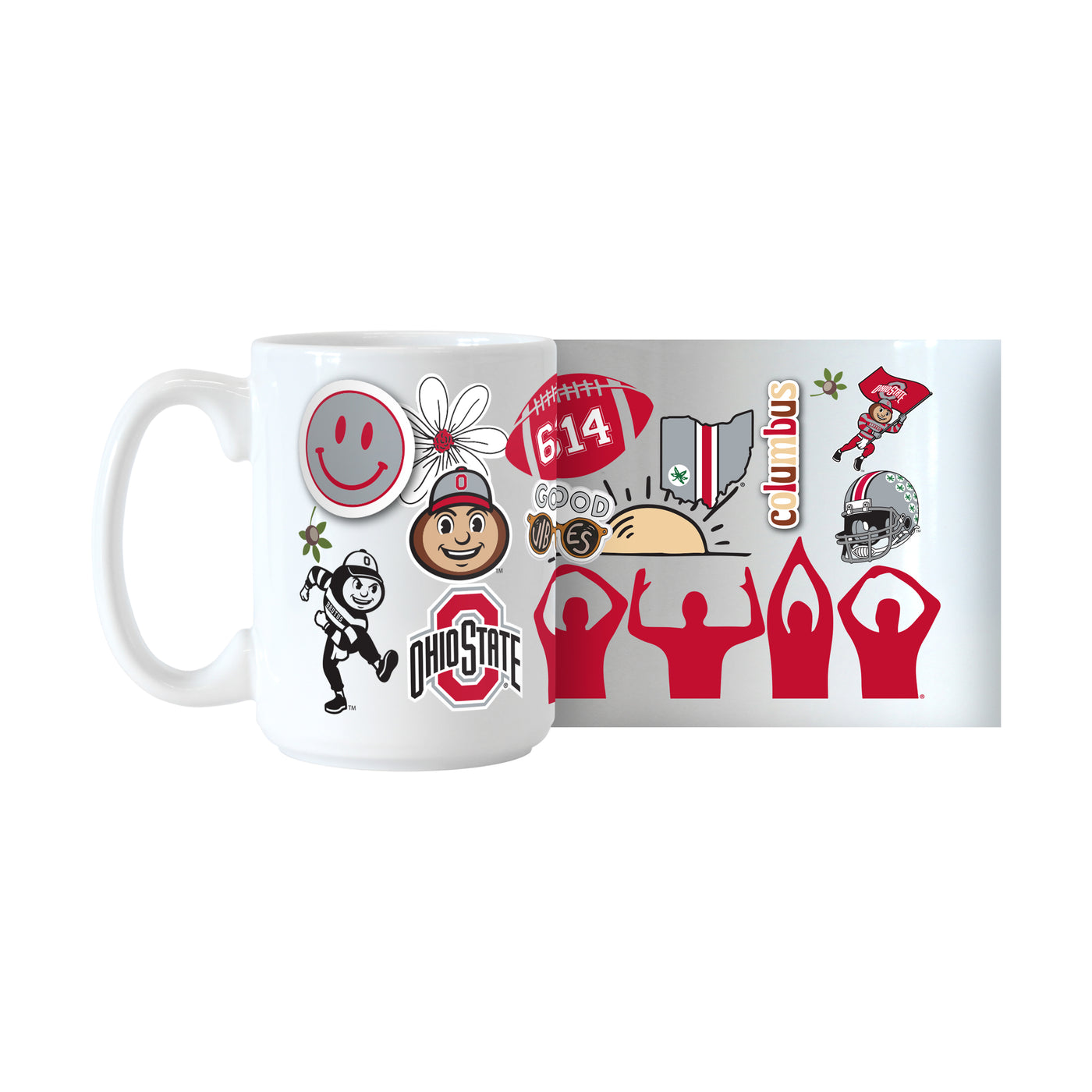 Ohio State 15oz Native Sublimated Mug