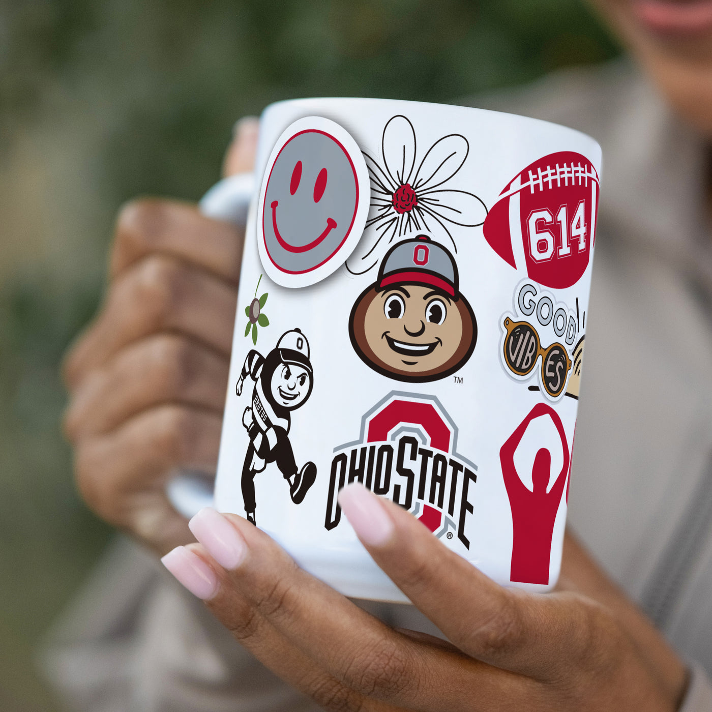 Ohio State 15oz Native Sublimated Mug