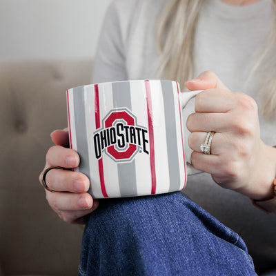 Ohio State 16oz Brushstroke Stripe Mug