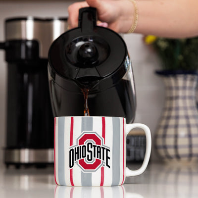 Ohio State 16oz Brushstroke Stripe Mug