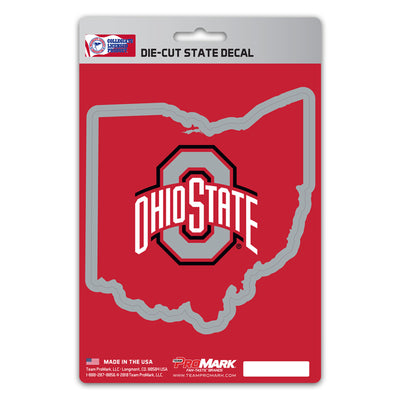 Ohio State University State Shape Decal