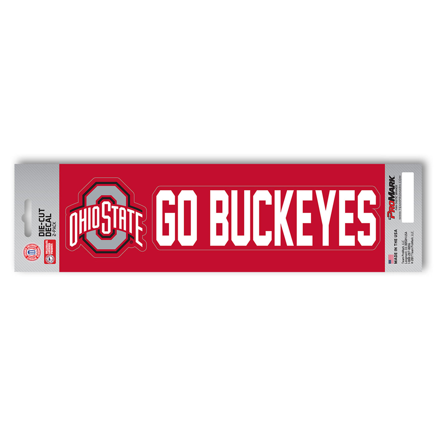 Ohio State University Team Slogan Decal