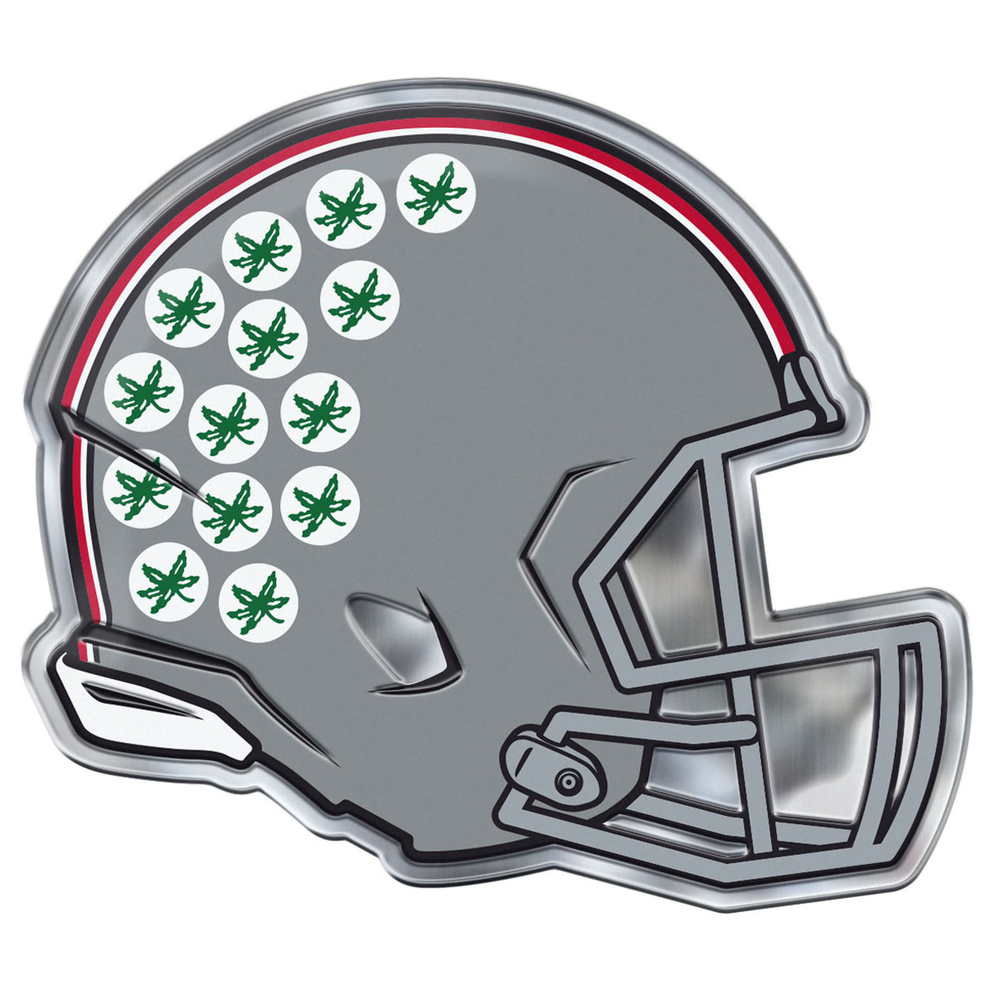 Ohio State University Embossed Helmet Emblem